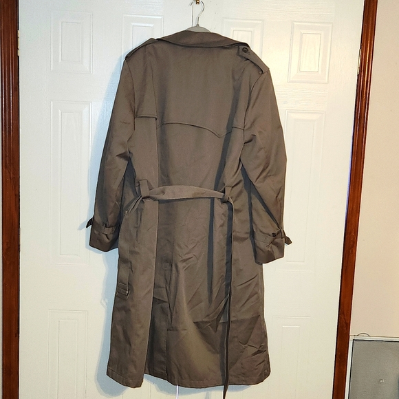 Men's Vintage Clipper Mist Trench Coat By London Fog - Picture 3 of 3